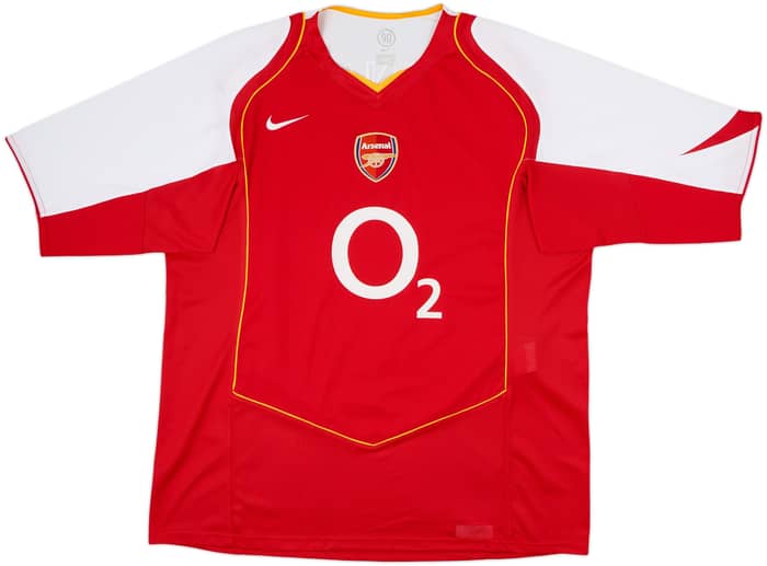 2004-05 Arsenal Home Shirt Henry #14 - 10/10 - (XXL)