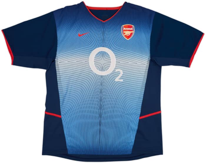 2002-04 Arsenal Away Shirt Henry #14 - 8/10 - (L)