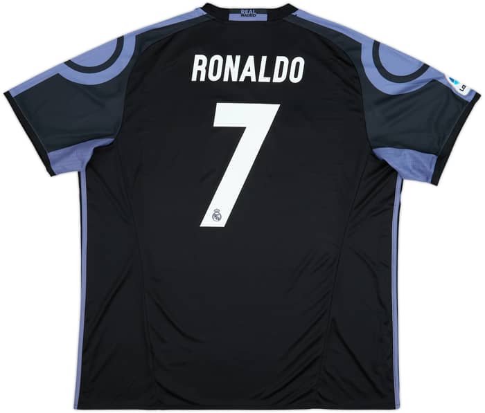 2016-17 Real Madrid Third Shirt Ronaldo #7 - 10/10 - (XXL)