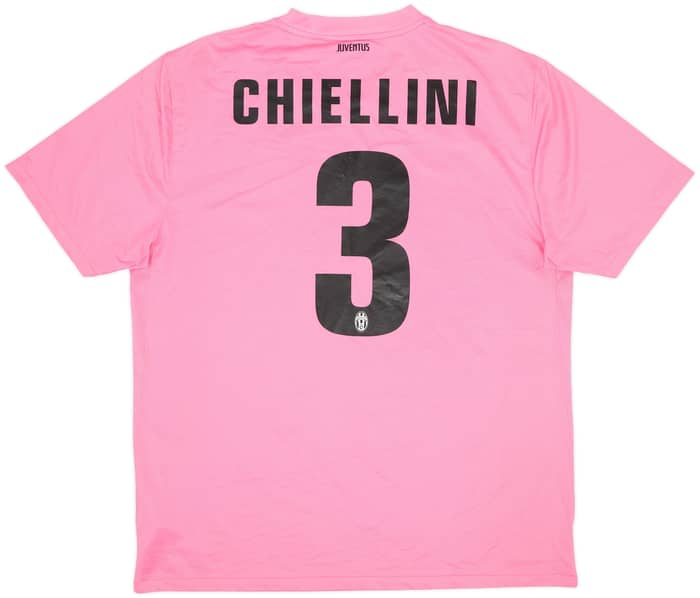 2011-13 Juventus Away Shirt Chiellini #3 - 7/10 - (XL)