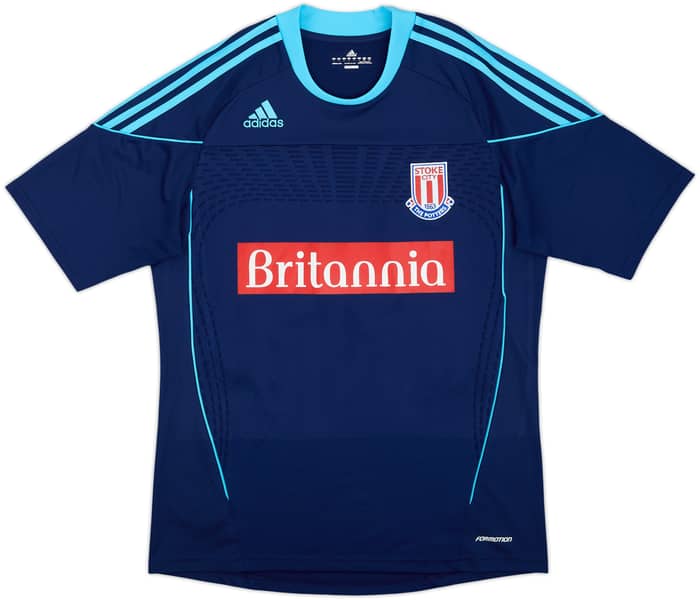 Camiseta de visitante del Stoke City 2010-12 Delap #24 - 8/10 - (L)