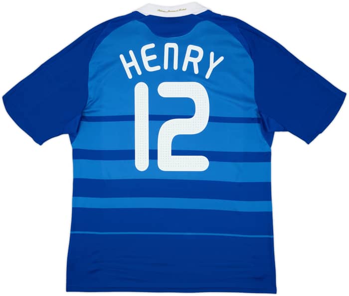 2008-09 France Home Shirt Henry #12 - 8/10 - (XL)