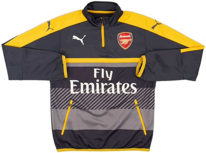 2016-17 Arsenal Puma 1/4 Zip Drill Top - 5/10 - (S)
