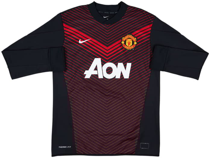 2014-15 Manchester United Nike Sweat Top - 8/10 - (L)
