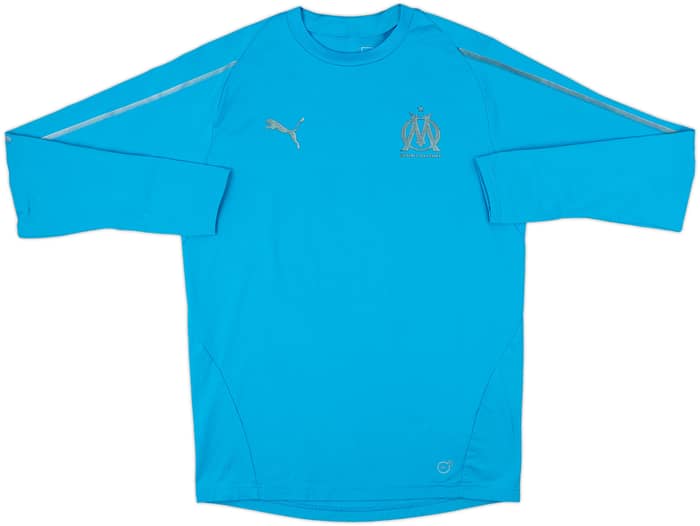 2018-19 Olympique Marseille Puma Sweat Top - 7/10 - (S)