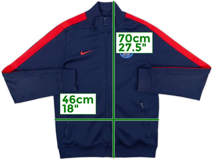 2013-14 Paris Saint-Germain Nike Track Jacket - 7/10 - (S)