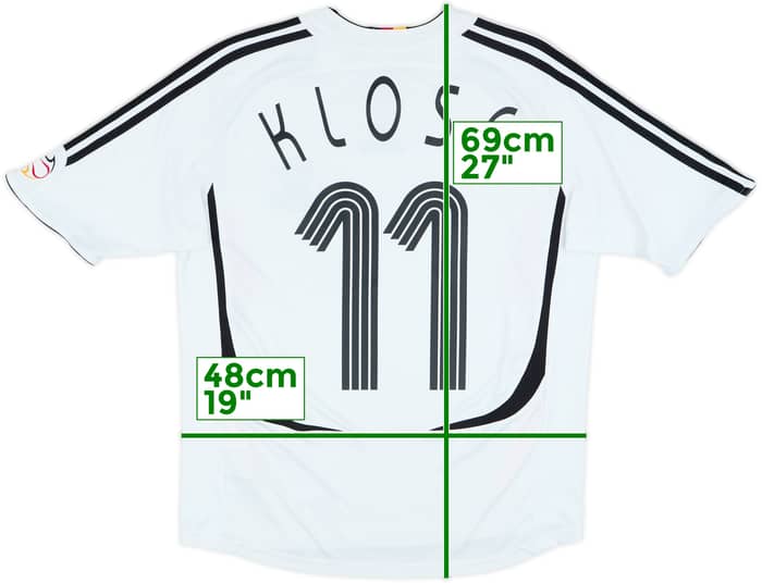2005-07 Germany Home Shirt Klose #11 - 8/10 - (L.Boys)
