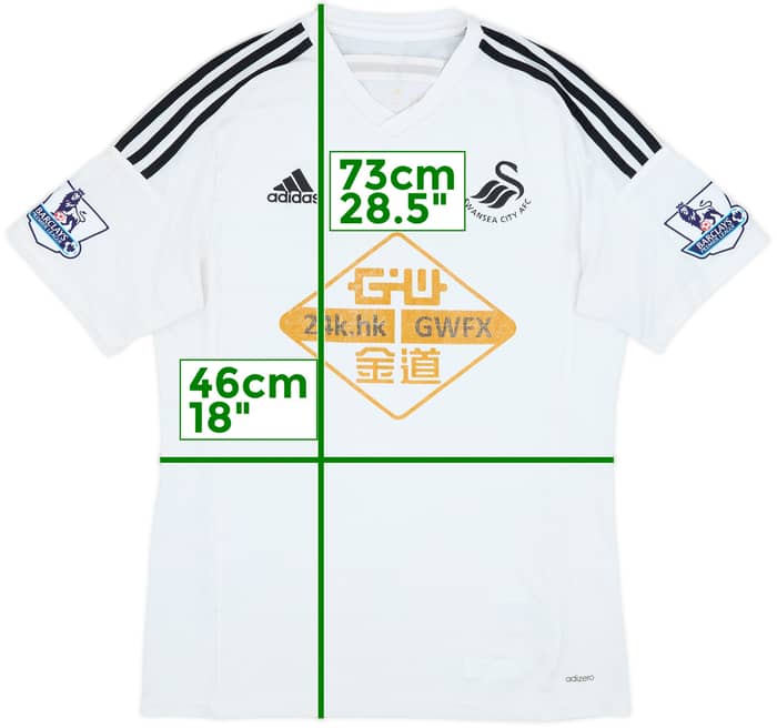 2014-15 Swansea City Home Shirt - 5/10 - (L)