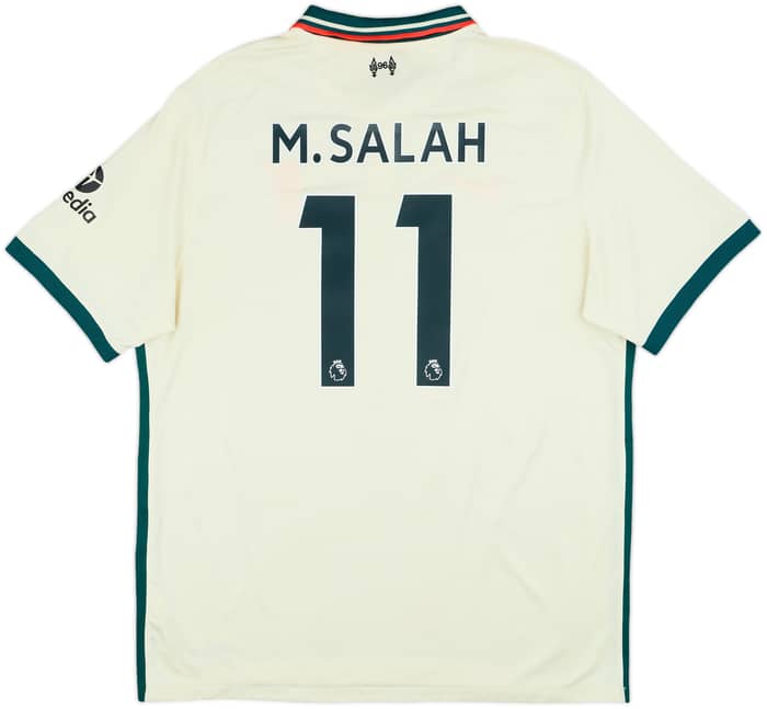 2021-22 Liverpool Away Shirt M.Salah #11 - 7/10 - (XL)