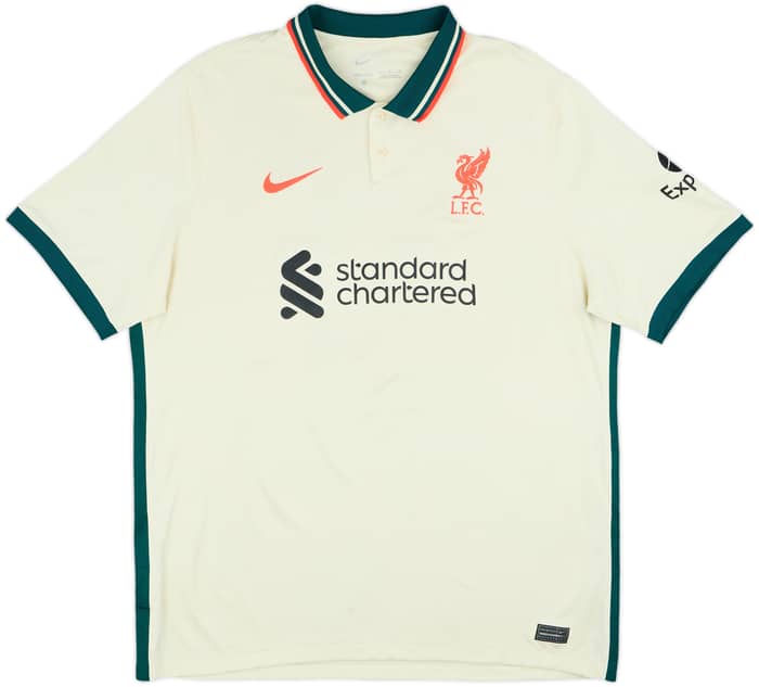 2021-22 Liverpool Away Shirt M.Salah #11 - 7/10 - (XL)