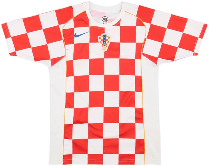 2004-06 Croatia Basic Home Shirt - 5/10 - (XL.Boys)
