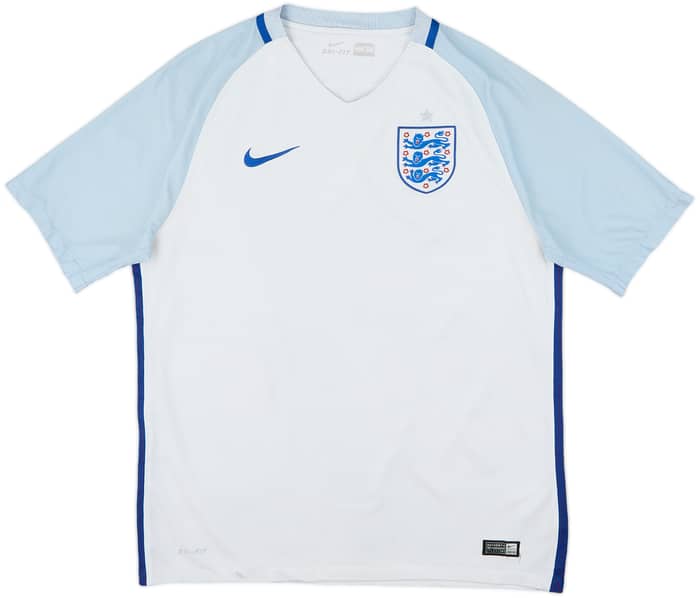 2016-17 England Home Shirt - 4/10 - (L)