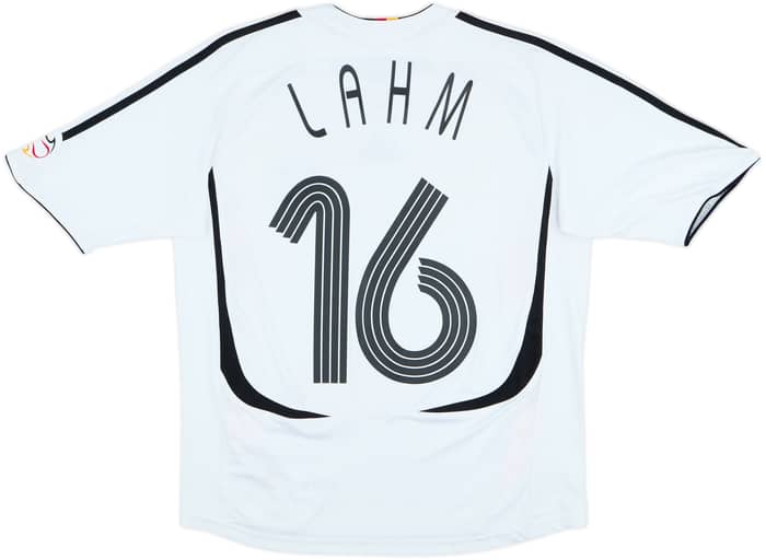 2005-07 Germany Home Shirt Lahm #16 - 7/10 - (L.Boys)