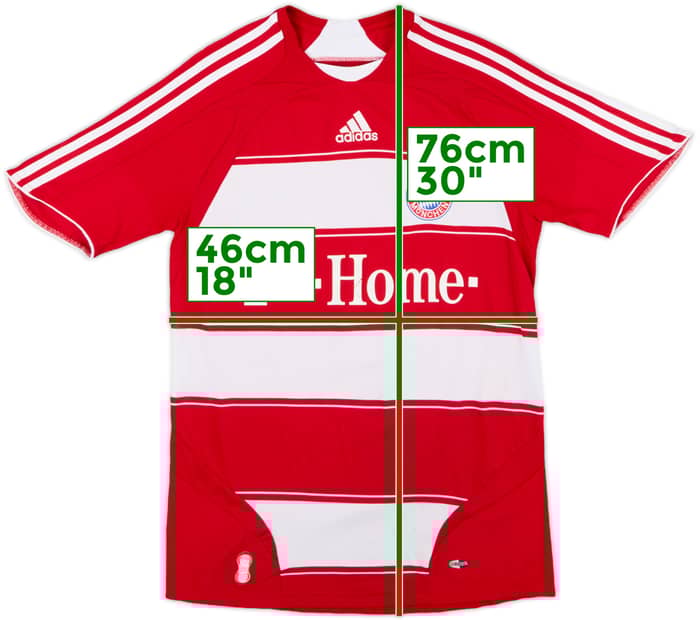 2008-09 Bayern Munich Home Shirt Van Buyten #5 - 4/10 - (M)