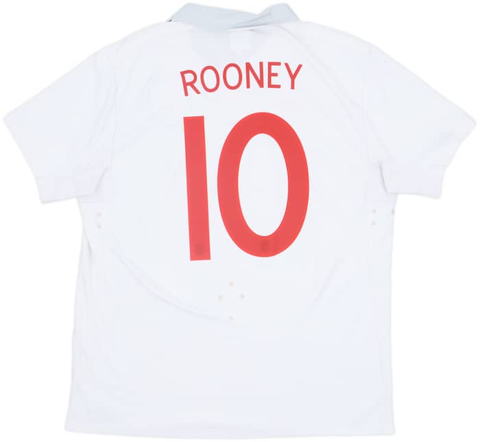 2009-10 England Home Shirt Rooney #10 - 5/10 - (L)