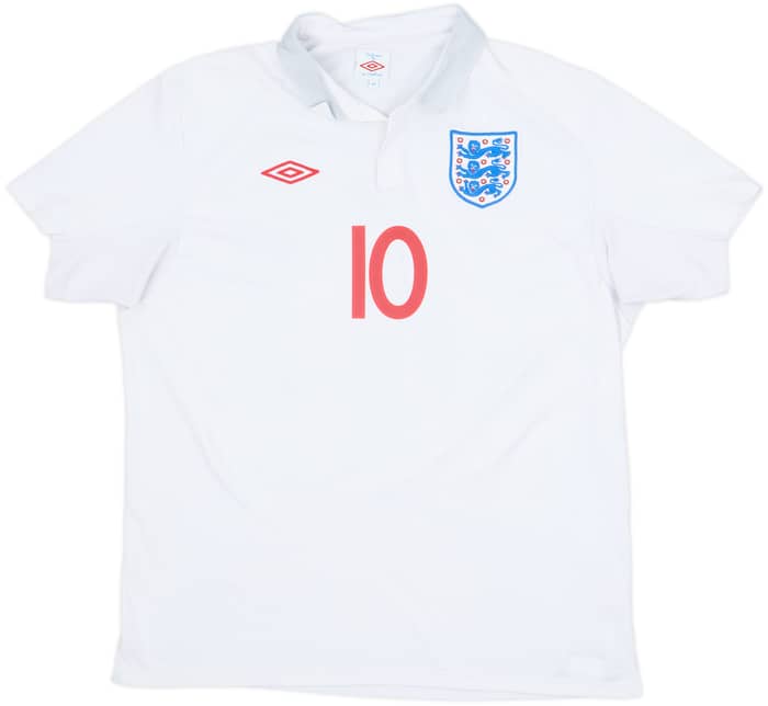 2009-10 England Home Shirt Rooney #10 - 5/10 - (L)