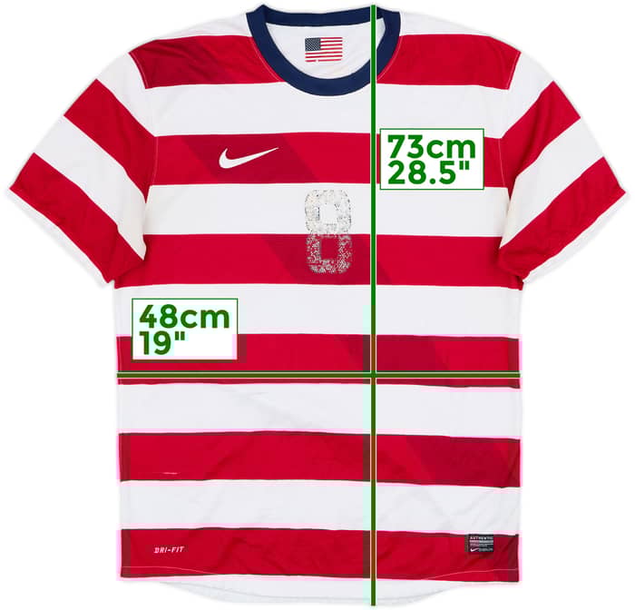 2012-13 USA Home Shirt - 4/10 - (L)