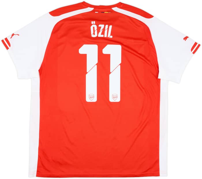 2014-15 Arsenal Home Shirt Ozil #11 - 5/10 - (XXL)