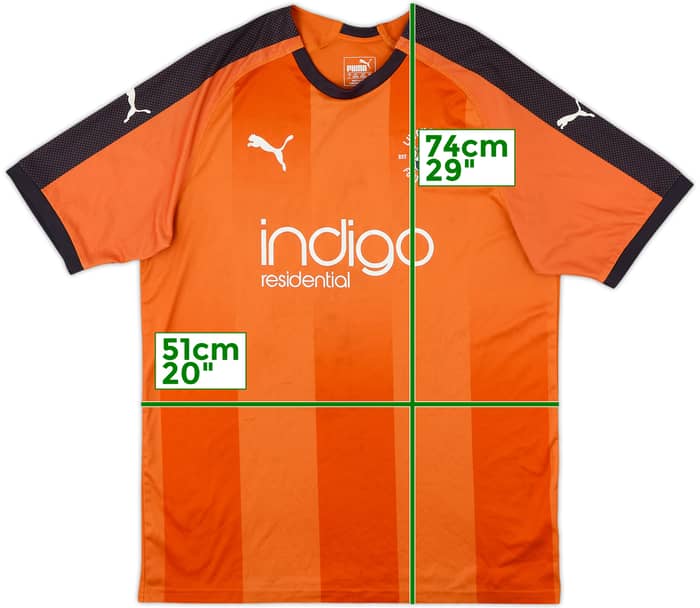 2018-19 Luton Town Home Shirt - 5/10 - (L)