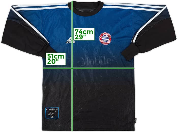 2002-03 Bayern Munich GK Shirt - 4/10 - (S)