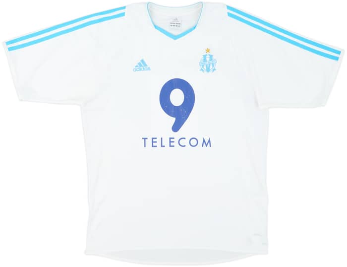 2003-04 Olympique Marseille Home Shirt Drogba #11 - 6/10 - (M)