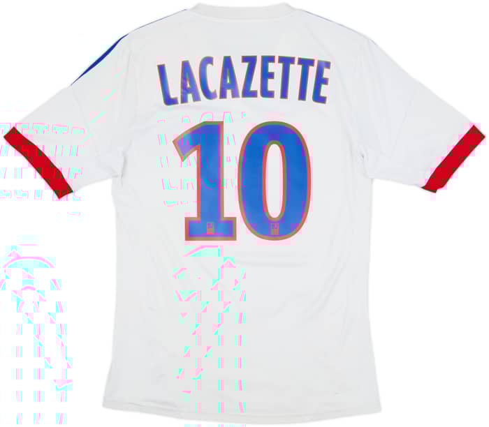 2012-13 Lyon Home Shirt Lacazette #10 - 6/10 - (S)