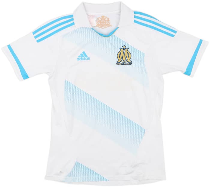 2010-11 Olympique Marseille adidas Polo Shirt - 3/10 - (XL.Boys)