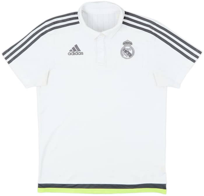 2015-16 Real Madrid adidas Polo Shirt - 6/10 - (S)