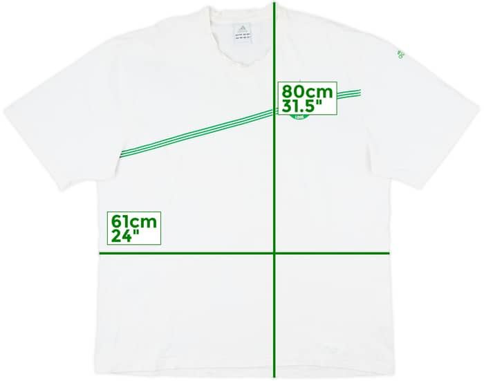 2013-14 Saint-Etienne adidas Cotton Tee - 7/10 - (XL)