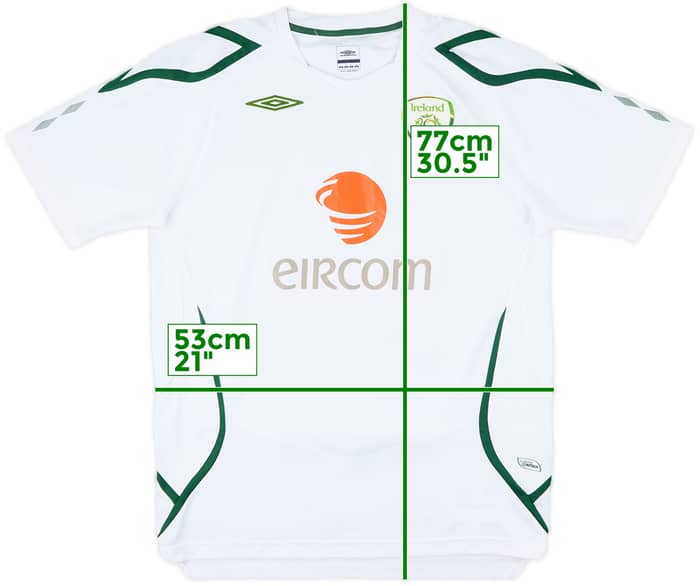 2006-07 Ireland Umbro Training Shirt - 6/10 - (L)