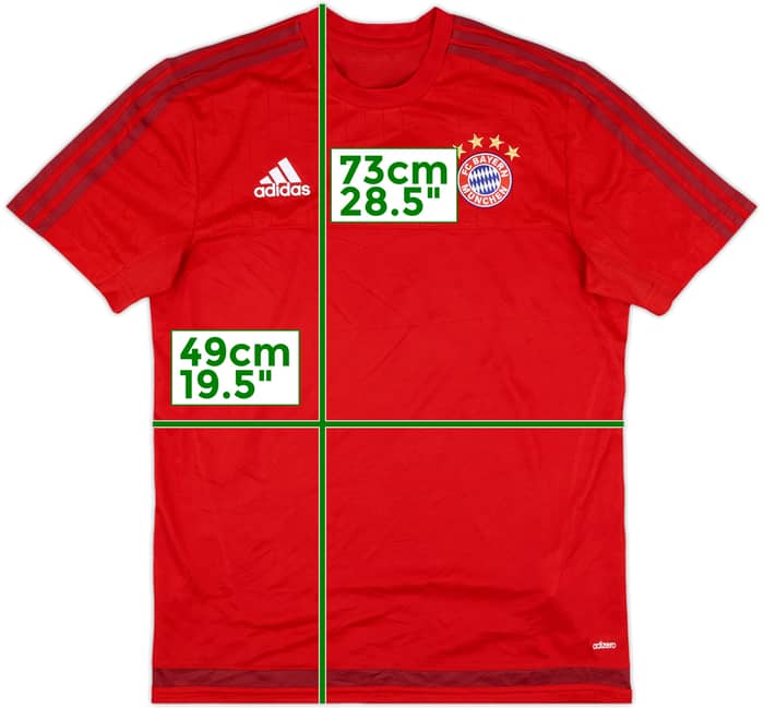 2015-16 Bayern Munich adizero Training Shirt - 10/10 - (M)