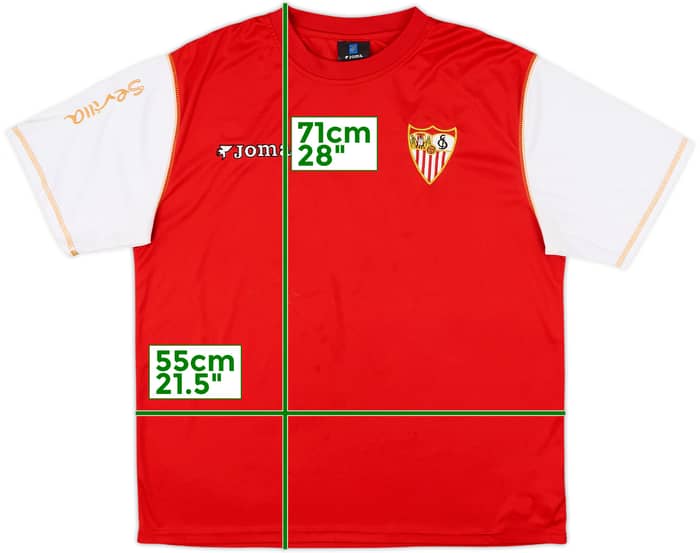 2004-05 Sevilla Joma Training Shirt - 7/10 - (S)