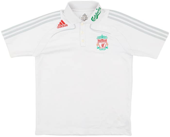 2008-09 Liverpool adidas Polo Shirt - 5/10 - (S)