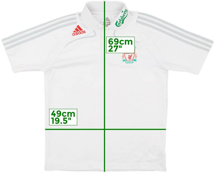 2008-09 Liverpool adidas Polo Shirt - 5/10 - (S)