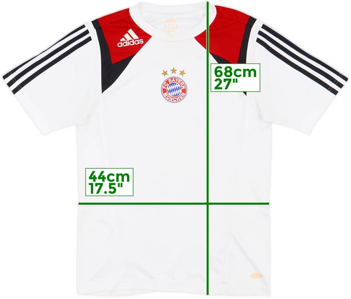 2007-08 Bayern Munich adidas Training Shirt - 6/10 - (XS)