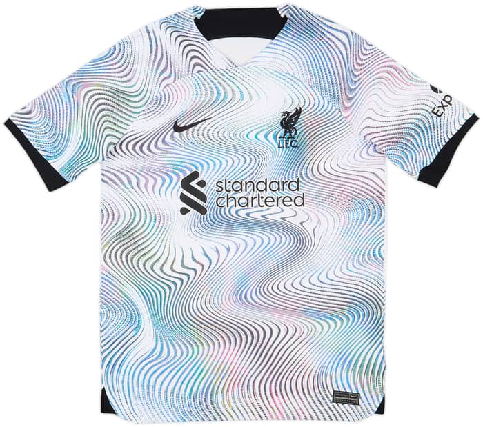 2022-23 Liverpool Away Shirt Virgil #4 - 6/10 - (XL.Boys)