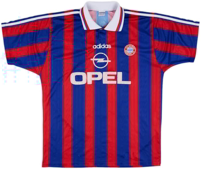 1995-97 Bayern Munich Home Shirt Scholl #7 - 5/10 - (L)