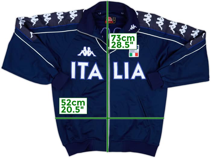 1999-00 Italy Kappa Track Jacket - 8/10 - (L)
