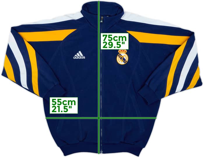 1998-99 Real Madrid adidas Track Jacket - 9/10 - (M/L)