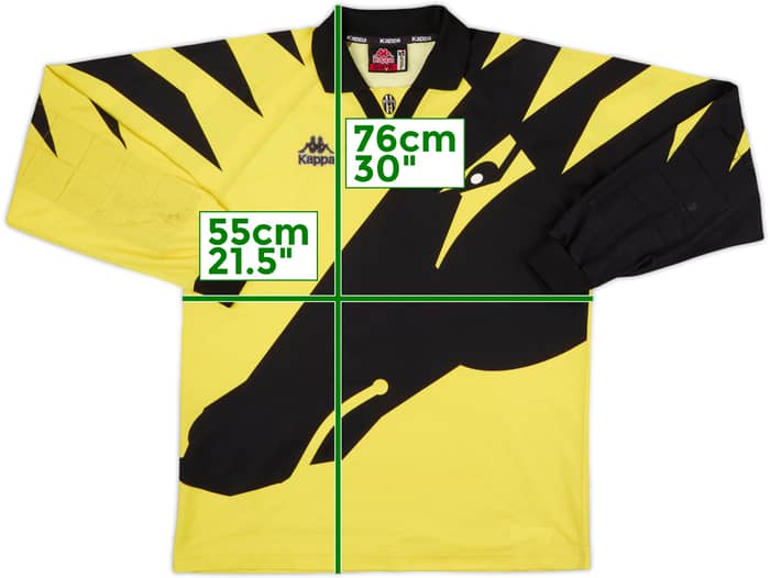 1996-97 Juventus GK Shirt Peruzzi #1 - 5/10 - (XL)