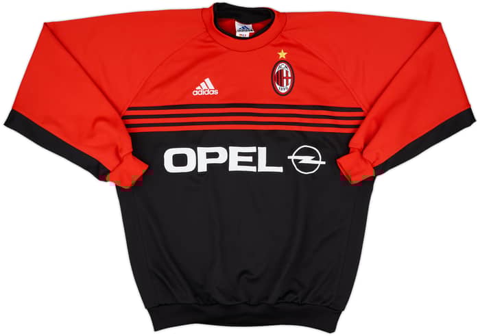 1998-99 AC Milan adidas Sweat Top - 8/10 - (M)