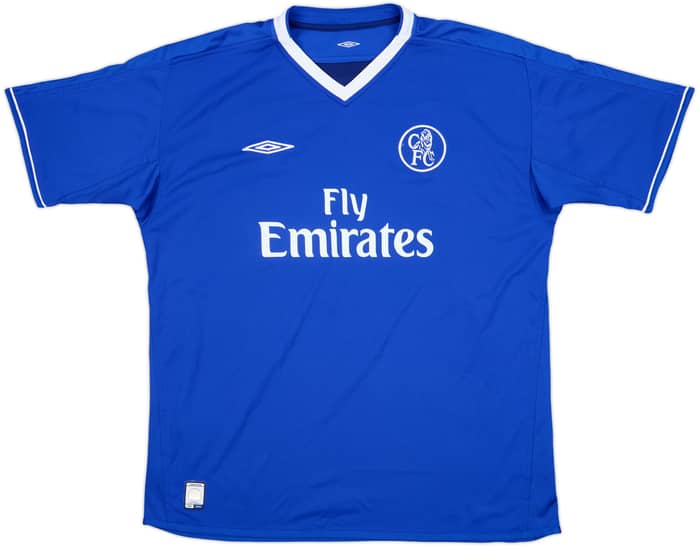 2003-05 Chelsea Home Shirt Lampard #8 - 6/10 - (XL)