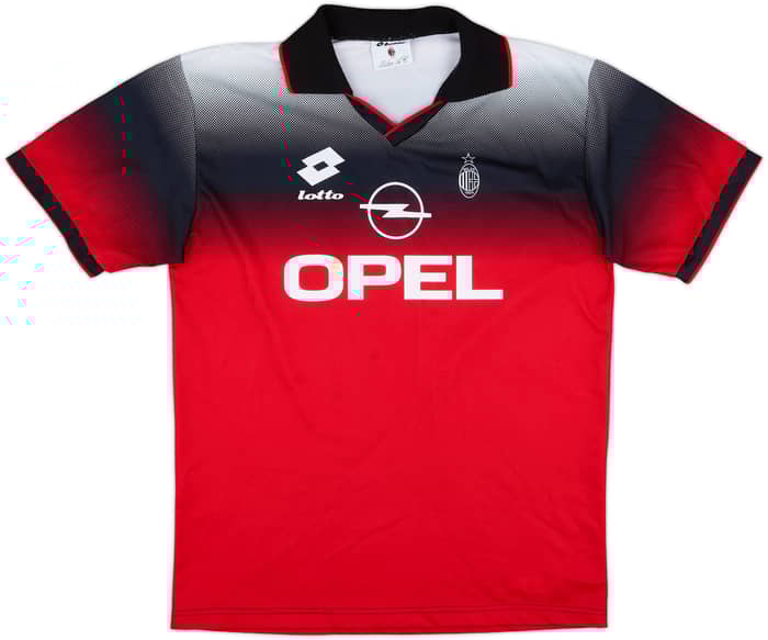 1995-96 AC Milan Lotto Training Shirt - 5/10 - (L)