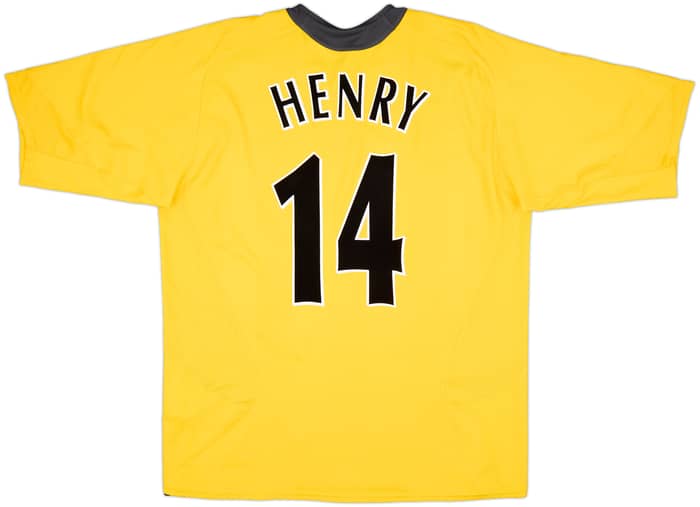 2005-06 Arsenal Away Shirt Henry #14 - 7/10 - (XL)