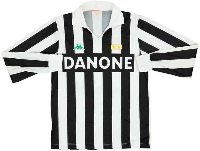 1992-94 Juventus Basic Home L/S Shirt #10 - 9/10 - (S)