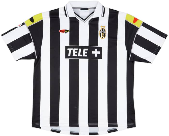 2000-01 Juventus Match Issue Home Shirt Kovacevic #18