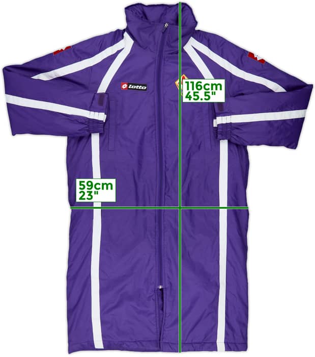2009-10 Fiorentina Lotto Padded Bench Coat - 8/10 - (M)