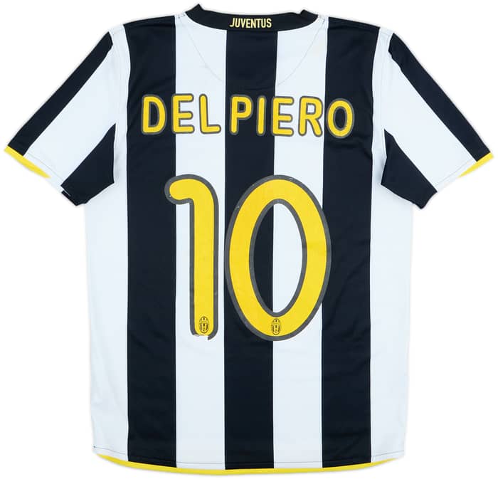 2008-09 Juventus Home Shirt Del Piero #10 - 5/10 - (XL.Boys)