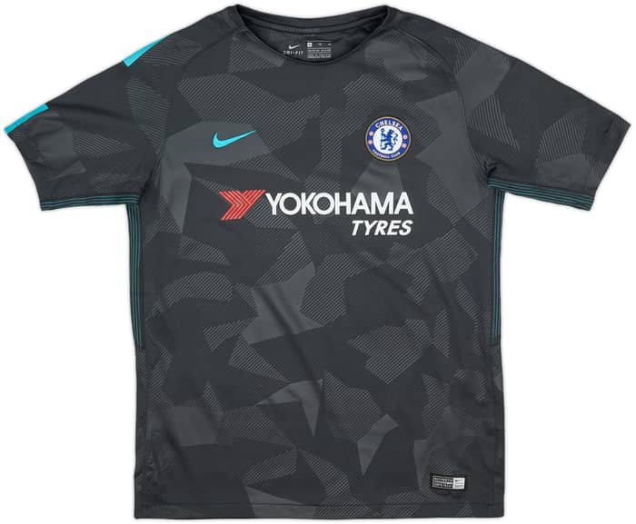 2017-18 Chelsea Third Shirt - 9/10 - (XL.Boys)