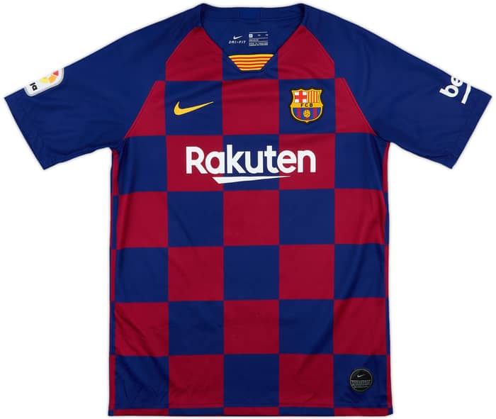 2019-20 Barcelona Home Shirt - 8/10 - (XL.Boys)